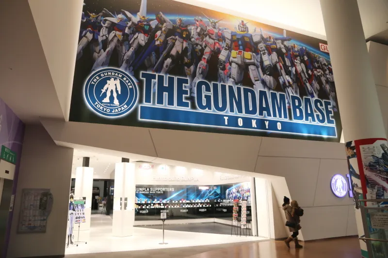 国内最大規模のガンプラ施設「THE GUNDAM BASE TOKYO」