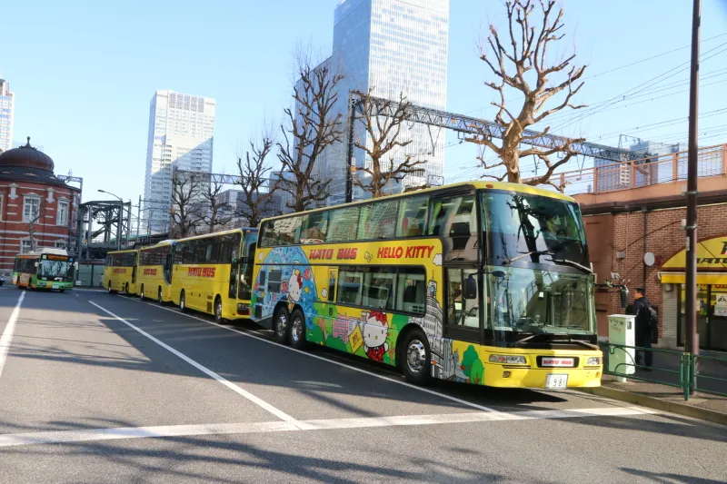 東京駅にバス乗り場があるはとバス