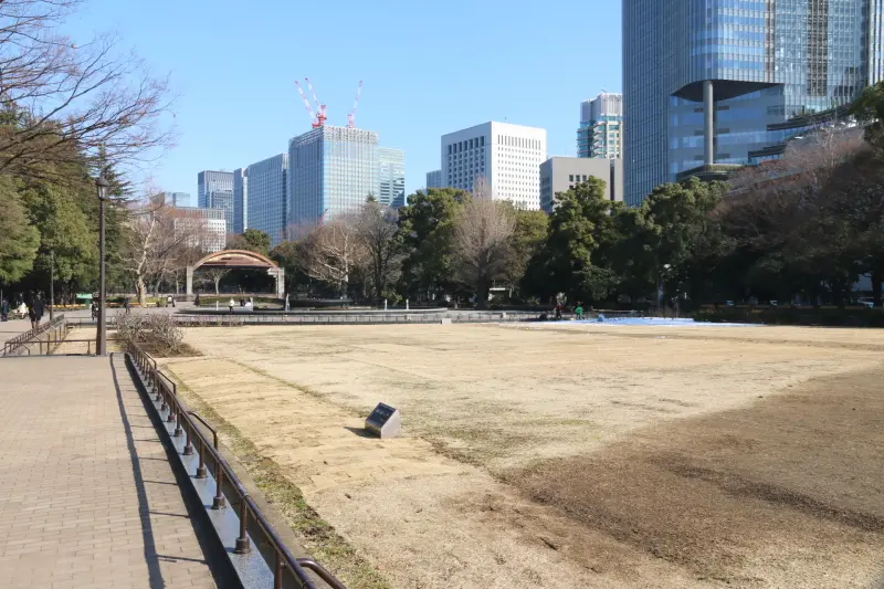 東京ドーム３個分の広さのある日比谷公園