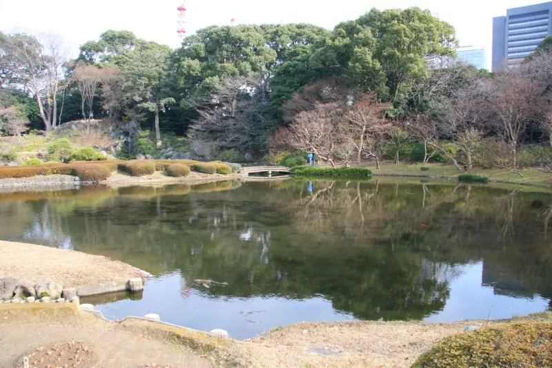 皇居東御苑として一般公開されている江戸城二の丸