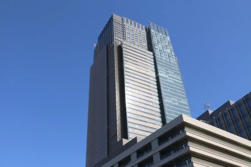 ４５階から最上階５３階に入るホテルザ・リッツ・カールトン東京