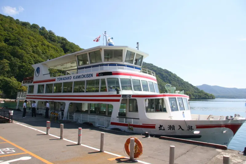 十和田湖をグルーズできる遊覧船乗り場