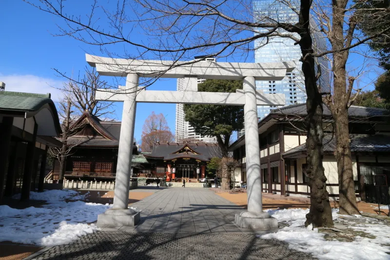 歴史ある十二社熊野神社