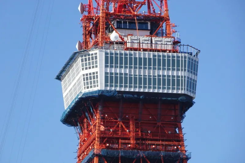 ２階建フロアとなっている東京タワー展望台「メインデッキ」