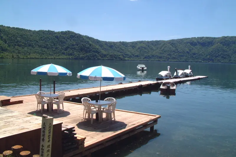 標高４００ｍにある十和田湖は夏でも過ごしやすい景勝地
