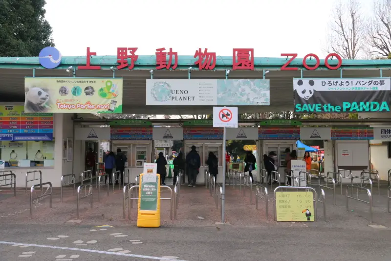 上野の人気スポットとなっている上野動物園