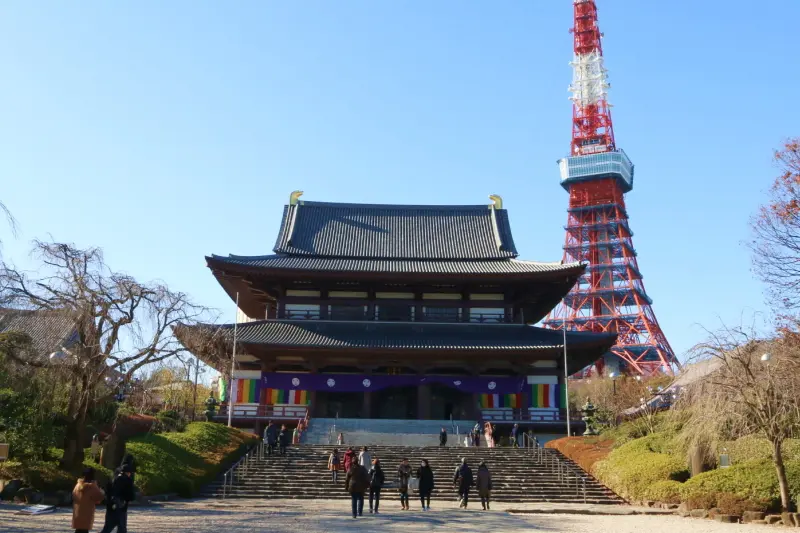 東京タワーのお膝元にある増上寺