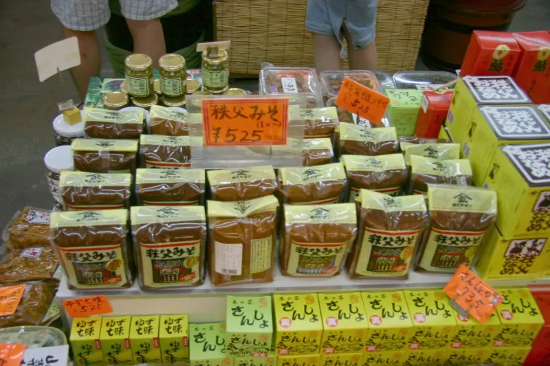 埼玉県の伝統食品となっている秩父みそ