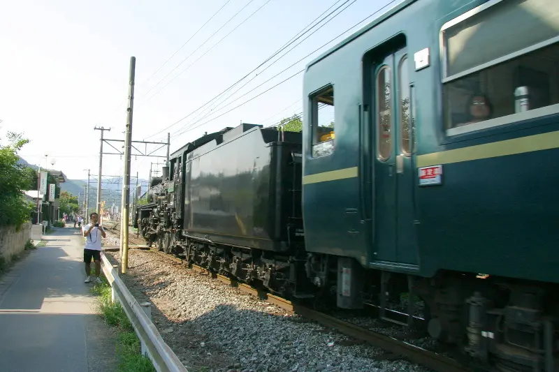 首都圏から一番近いこともあり大人気の蒸気機関車