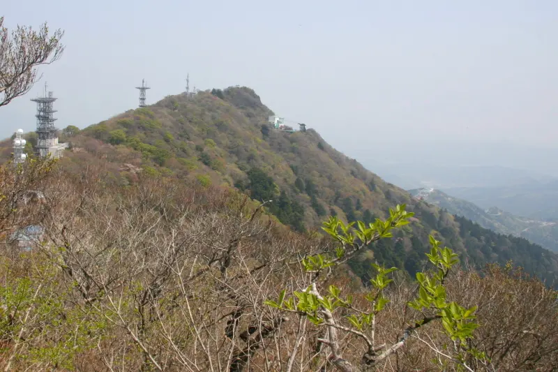 筑波山で一番標高の高い女体山