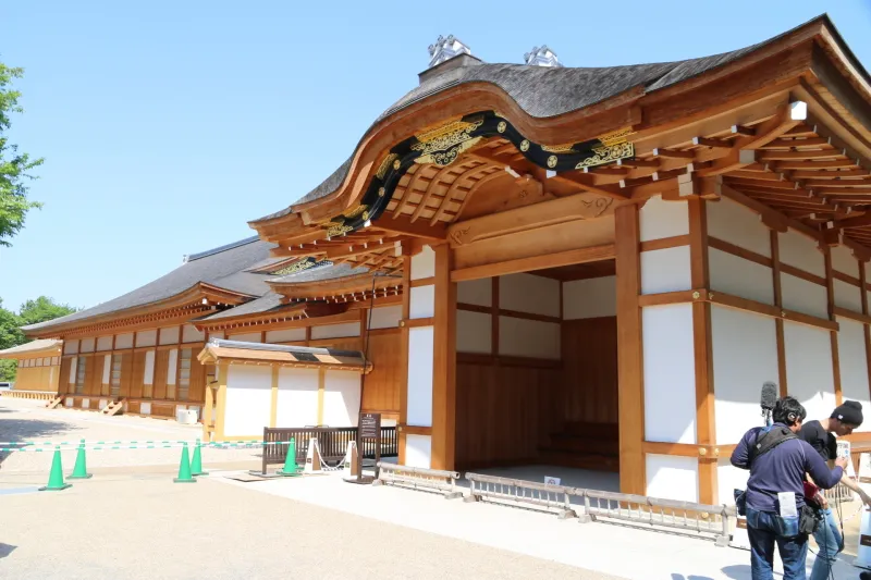 新しい観光スポットとなっている名古屋城の本丸御殿