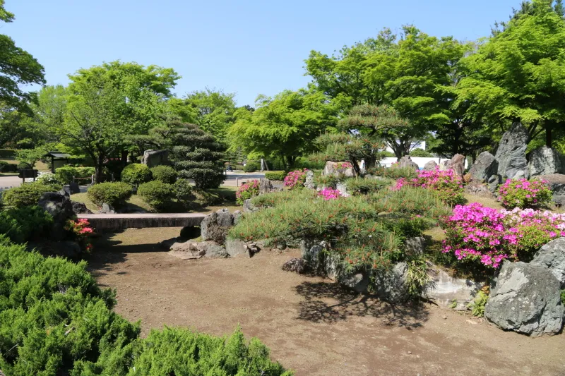 国の名勝に指定されている日本庭園の二之丸庭園