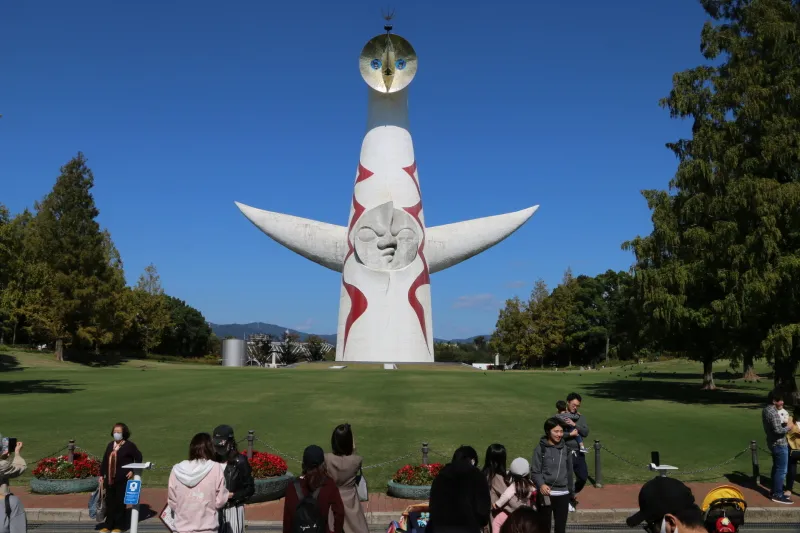 芸術家・岡本太郎氏が制作した太陽の塔