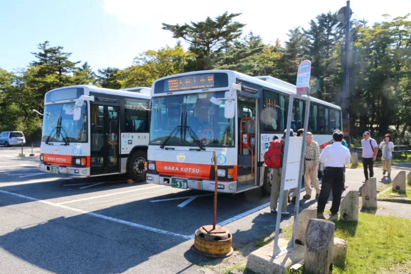 近鉄大和上市駅と大台ヶ原を結ぶ奈良交通バス 