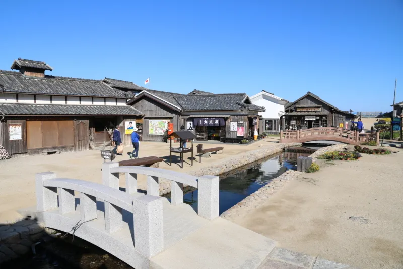 昭和のレトロな村が再現されている二十四の瞳映画村 