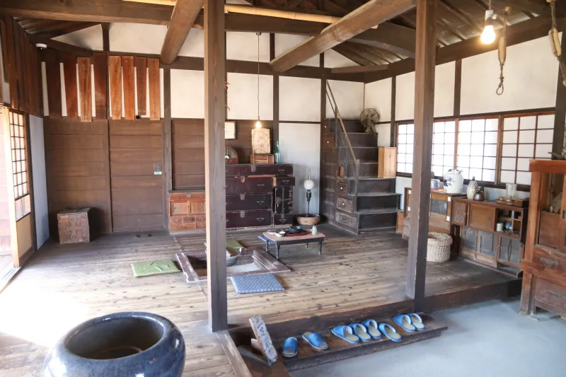 昭和初期の民家として使用された漁師の家 