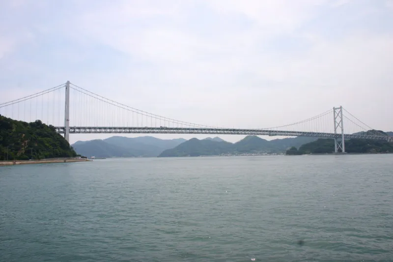 しまなみ海道の因島大橋 