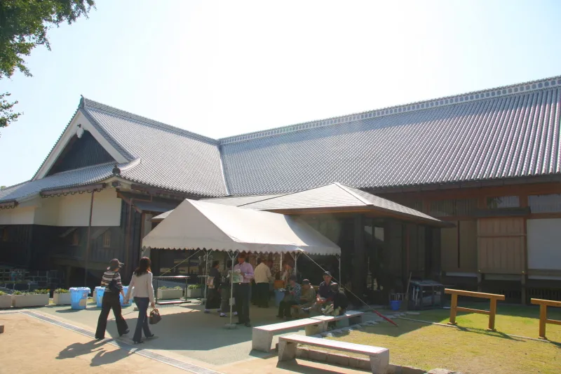熊本城の本丸御殿 