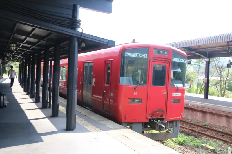 福岡県の久留米駅と大分駅を結ぶＪＲ久大本線 